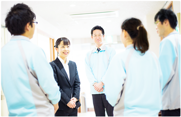 担当ご利用者様の、今日一日の予定をチェック。