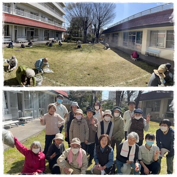 名古屋市安田荘美化活動